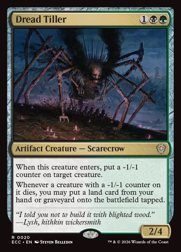 Dread Tiller | Lorwyn Eclipsed Commander Decks | Commander | Card Kingdom