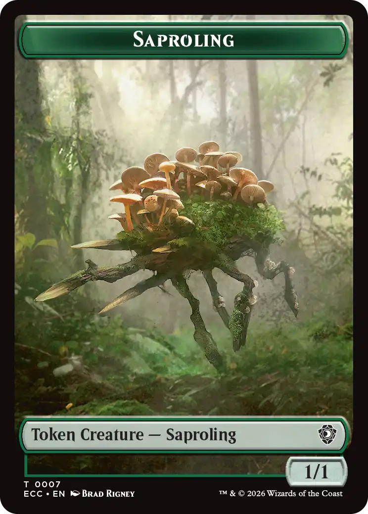 Saproling Token | Lorwyn Eclipsed Commander Decks Foil | Commander | Card  Kingdom