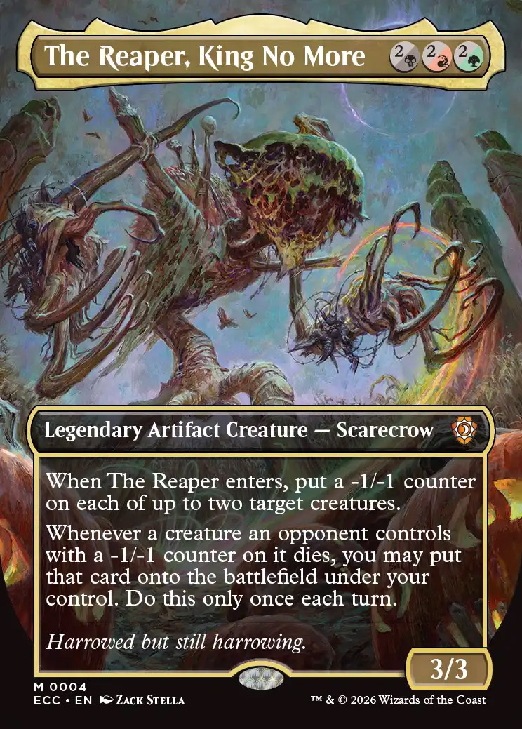mtg reaper king commander deck Reaper King – Five Color Scarecrow Commander Deck – Main Phase main image 0