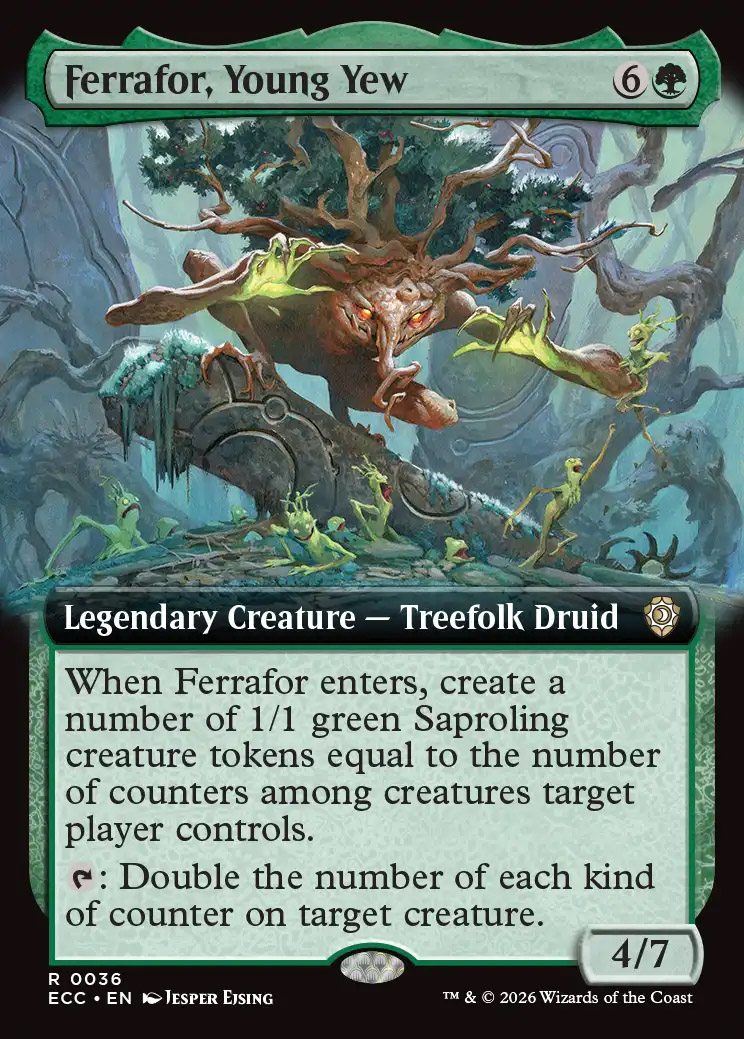 Ferrafor, Young Yew | Lorwyn Eclipsed Commander Decks Variants | Commander  | Card Kingdom