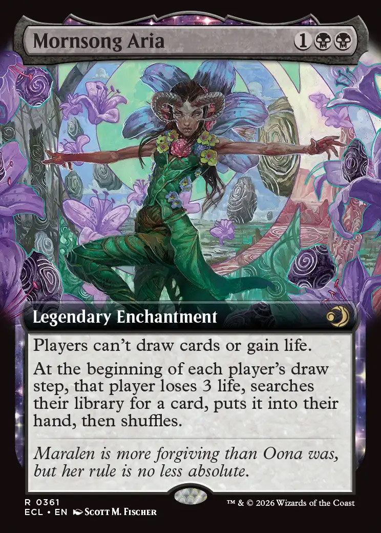 Mornsong Aria | Lorwyn Eclipsed Variants Foil | Standard | Card Kingdom