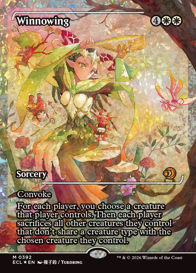 Winnowing | Lorwyn Eclipsed Variants Foil | Standard | Card Kingdom
