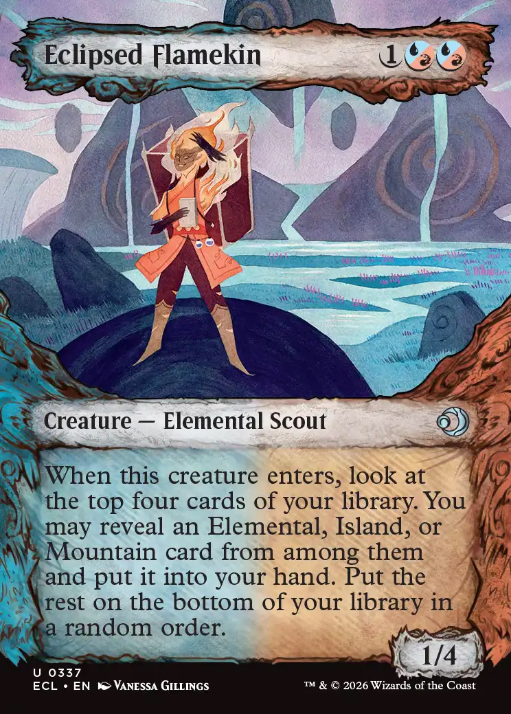 Twinflame Travelers | Lorwyn Eclipsed Variants Foil | Standard