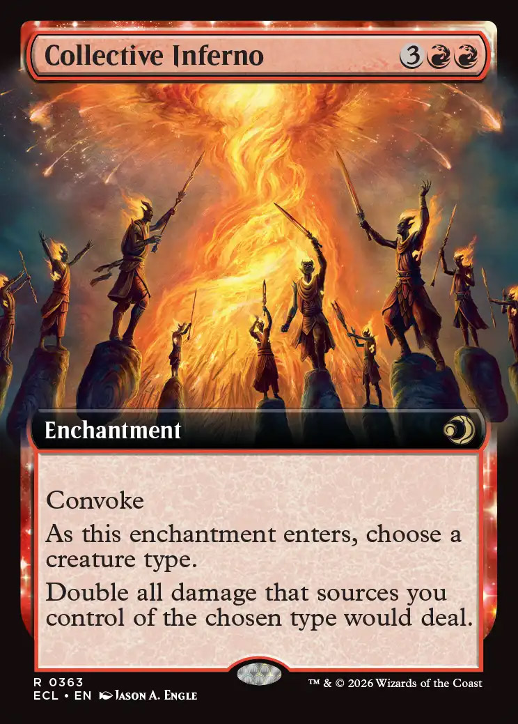 Collective Inferno | Lorwyn Eclipsed Variants Foil | Standard