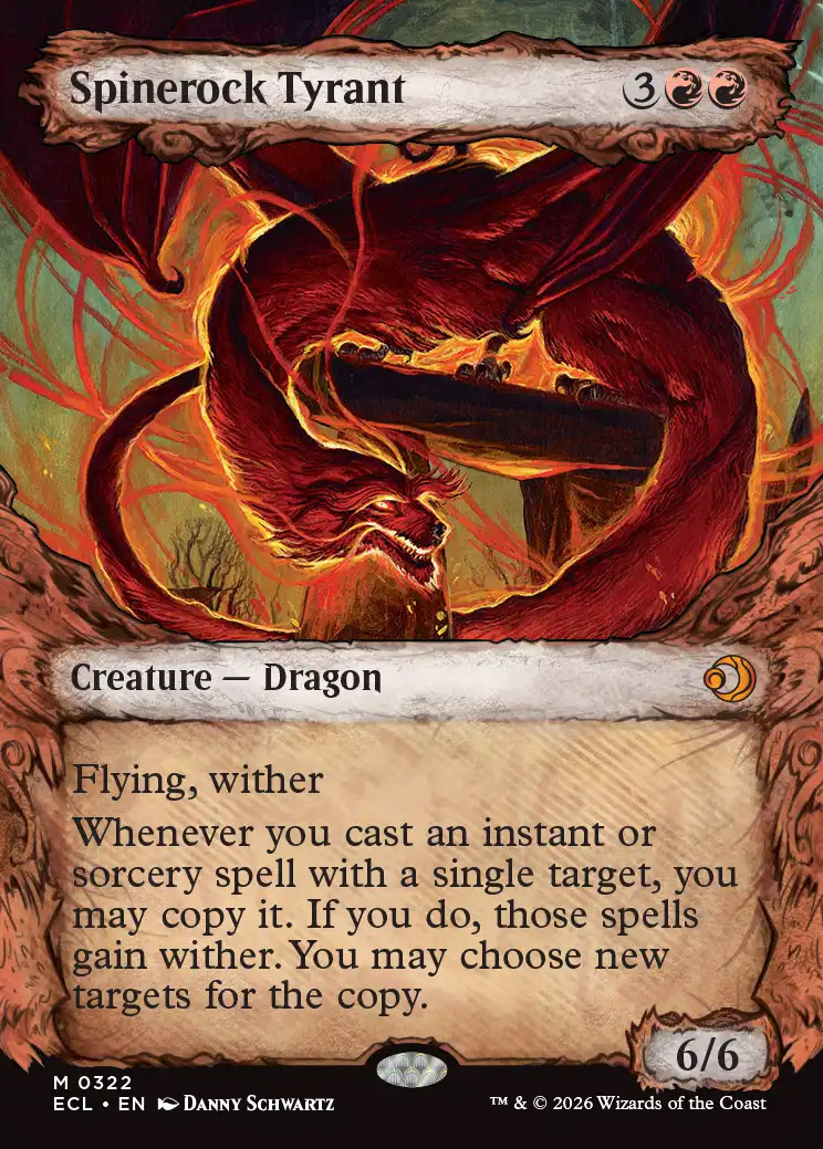 Spinerock Tyrant | Lorwyn Eclipsed Variants Foil | Standard | Card