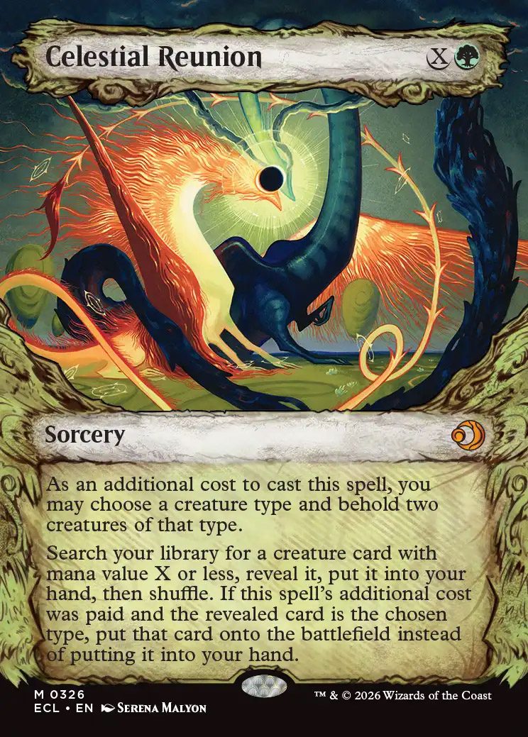tasha mtg card BLB: Glarb, Calamity's Augur (Showcase) (Foil) main image 0