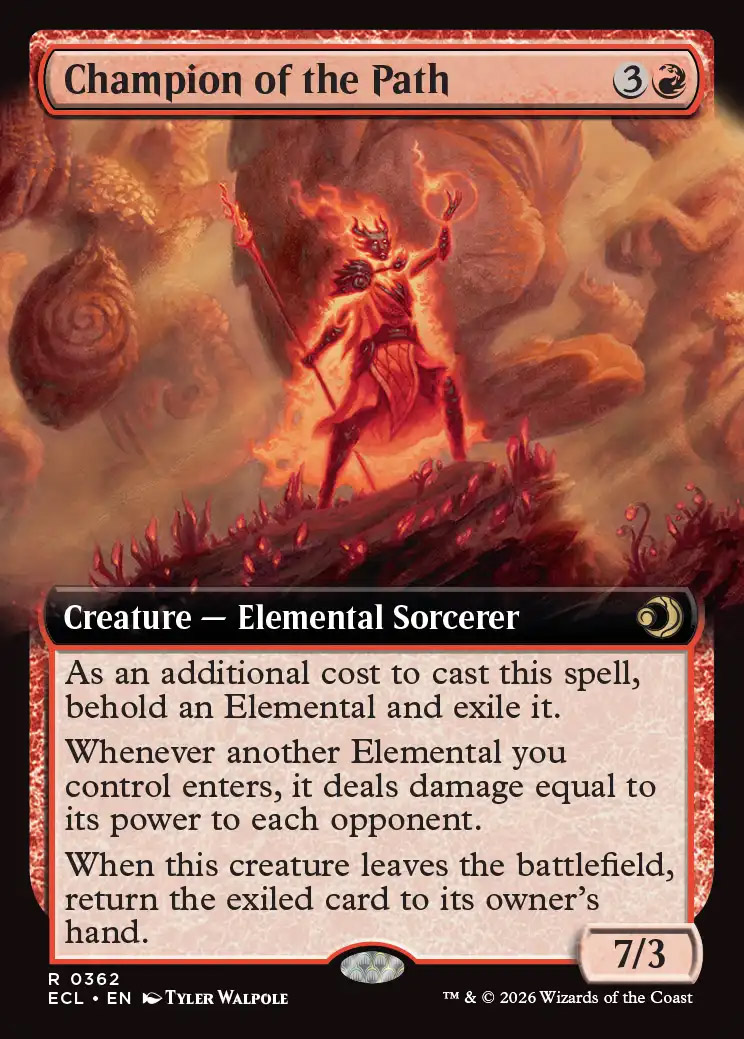 Twinflame Travelers | Lorwyn Eclipsed Variants Foil | Standard