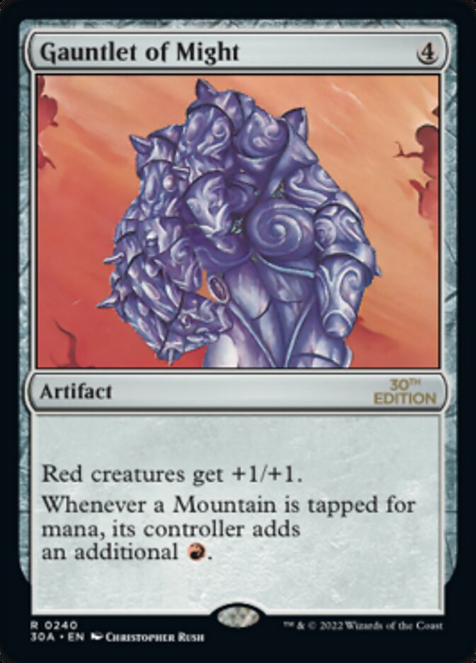Gauntlet of Might | Magic 30th Anniversary Edition | Card Kingdom