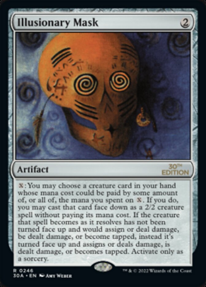 マジック：ザ・ギャザリング Illusionary Mask mtg 30th anniversary ed magic-30th-anniversary-edition