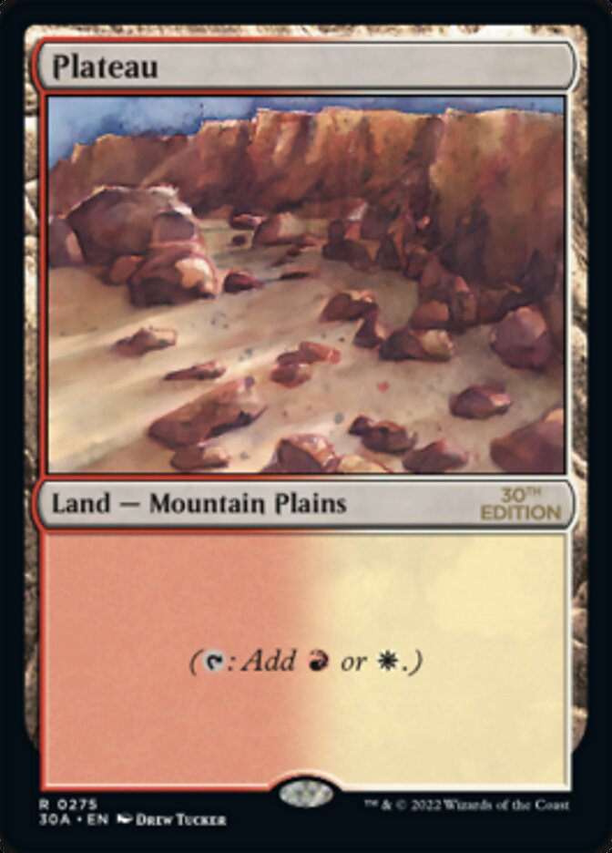Plateau | Magic 30th Anniversary Edition | Card Kingdom
