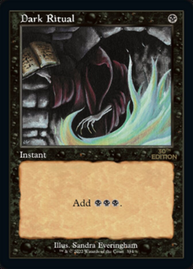 PSA10 旧枠 Dark Ritual 暗黒の儀式 30th edition magic-30th-anniversary-edition