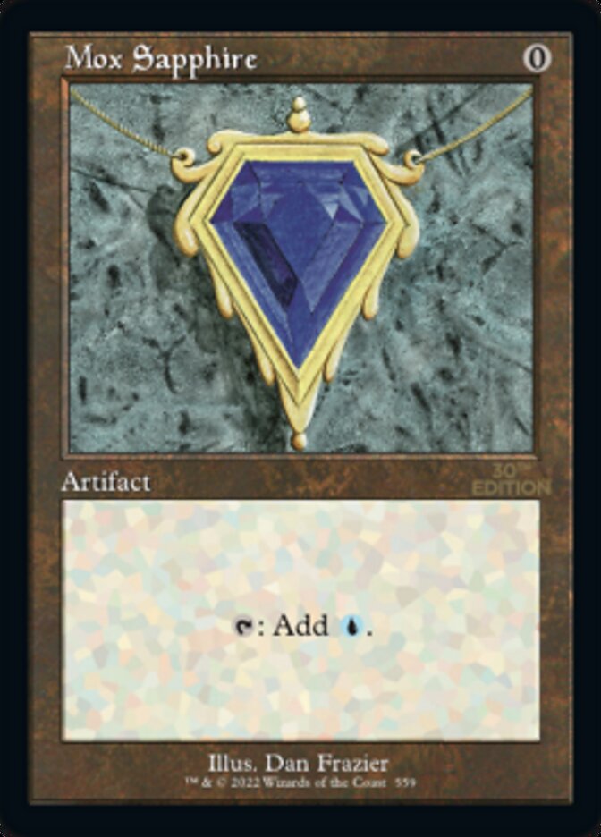 Mox Sapphire アンリミテッド magic-30th-anniversary-edition