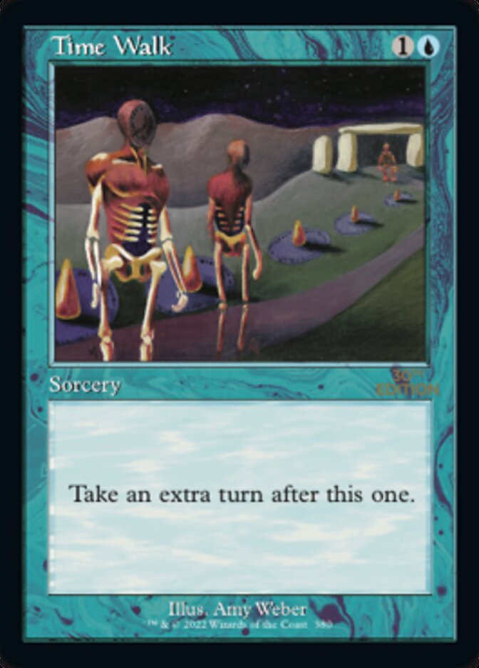 マジック：ザ・ギャザリング Time Walk(Collector's Edition) Time Walk 1993 Collector's Edition Base Price Guide - Sports Card