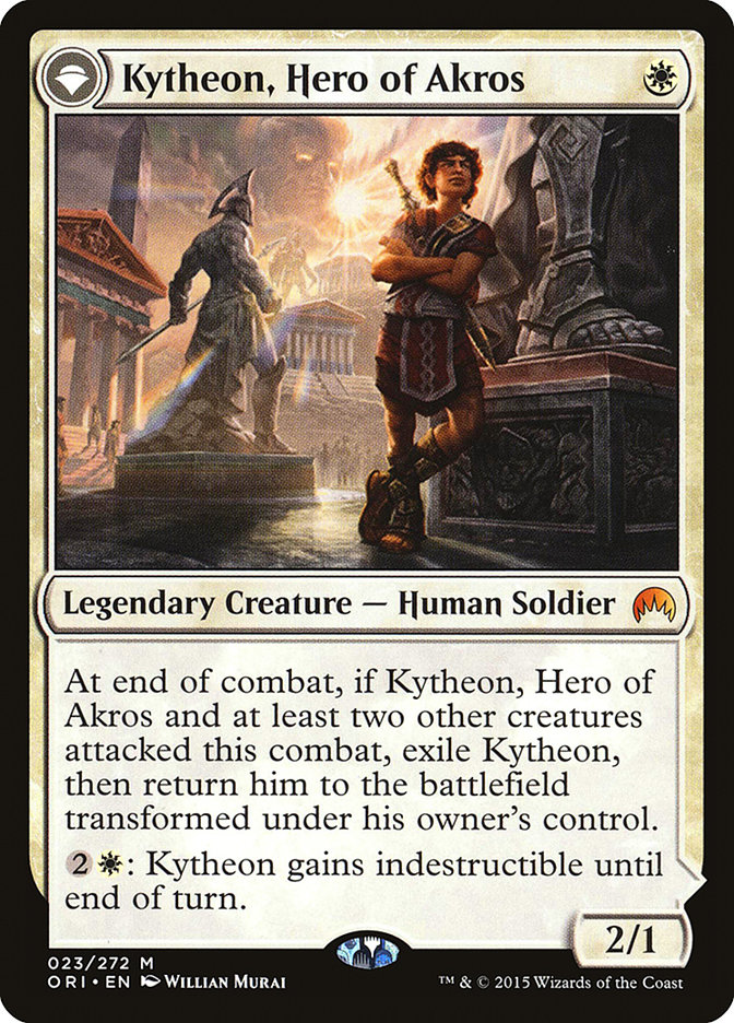 Kytheon, Hero of Akros // Gideon, Battle-Forged [Magic Origins] Near Mint