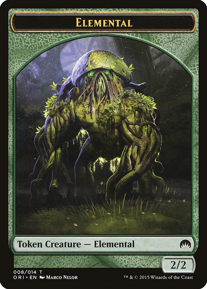 mtg elemental cards Elementals where X is the number of skewer counters on Rotisserie Elemental Wood Elemental (EX)