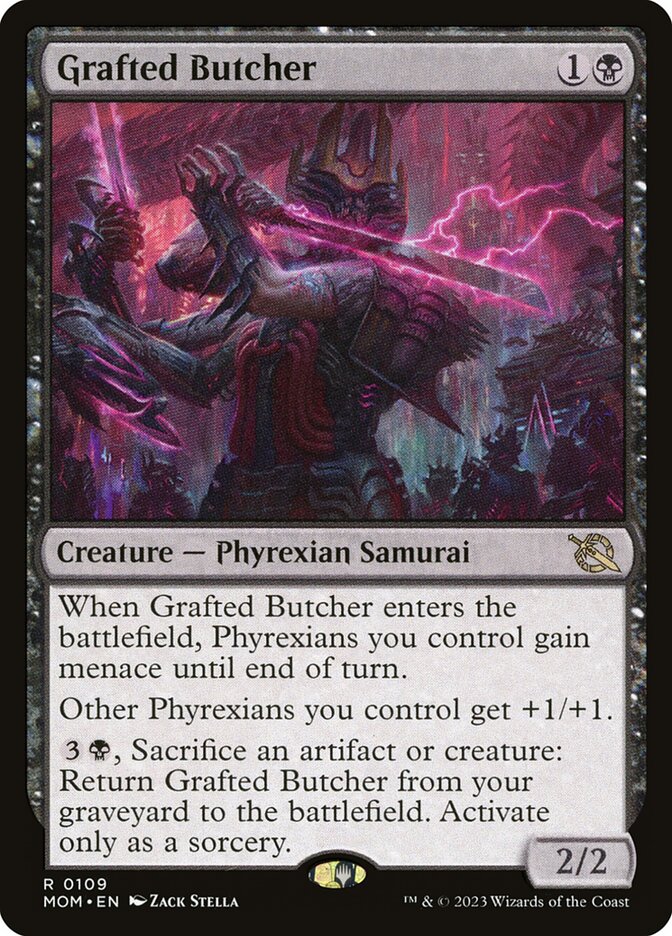 Brimaz, Blight of Oreskos [March of the Machine Commander] Damaged