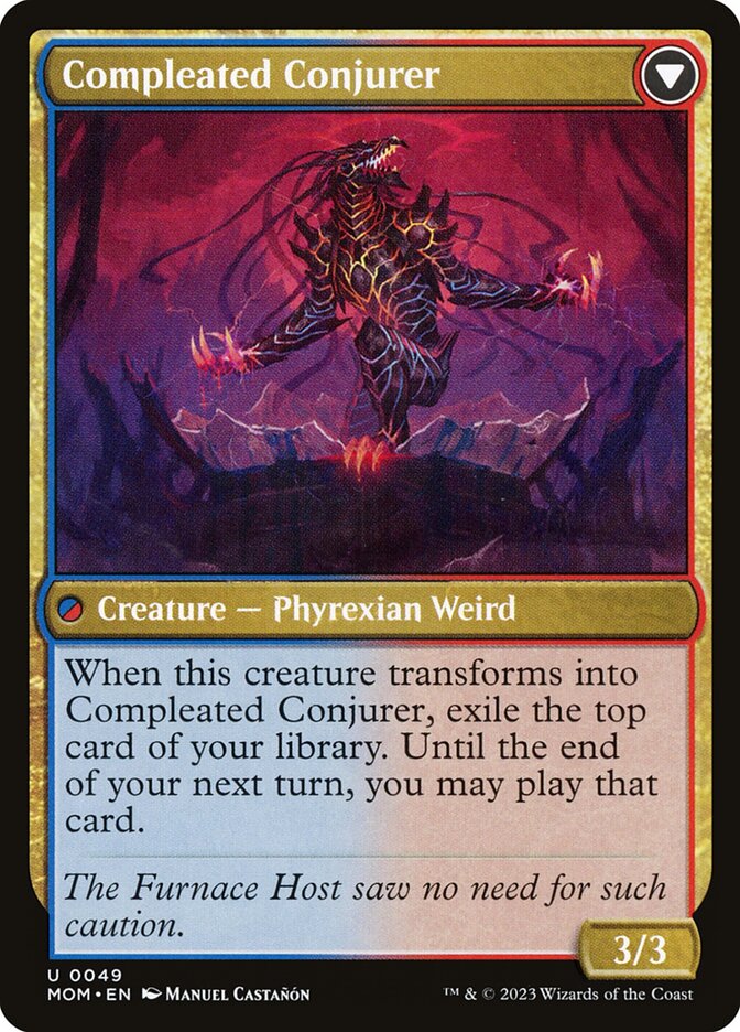 mtg strangest cards Captive Weird | March of the Machine | Standard