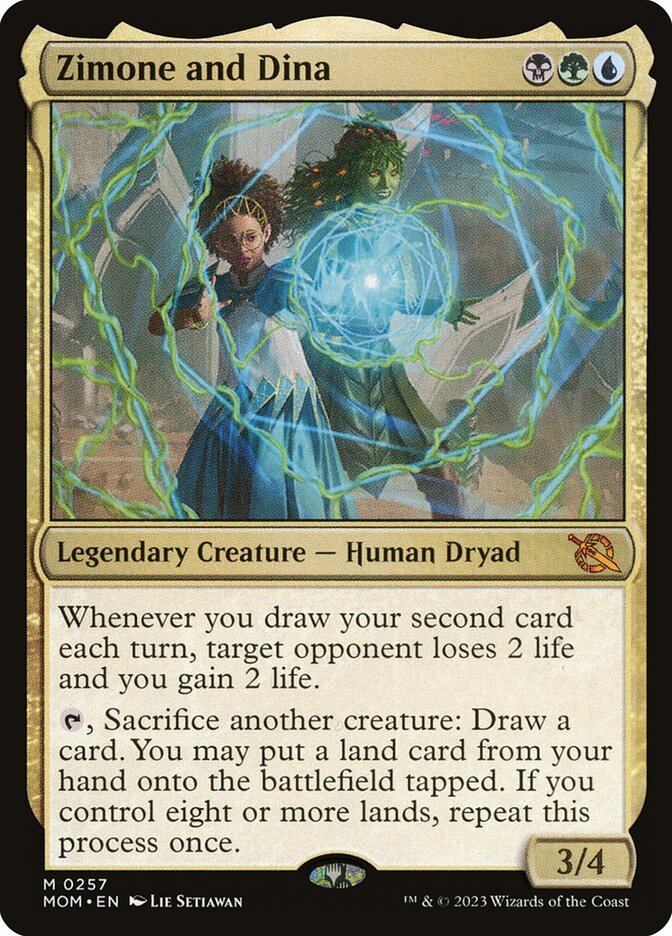 Zimone and Dina | March of the Machine | Standard | Card Kingdom