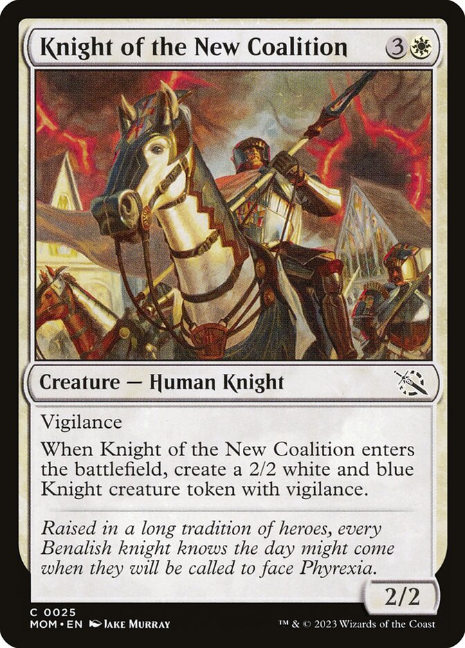 Knight of the New Coalition | March of the Machine | Standard | Card Kingdom