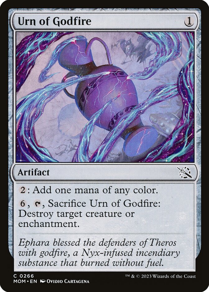 Urn of Godfire | March of the Machine | Standard | Card Kingdom