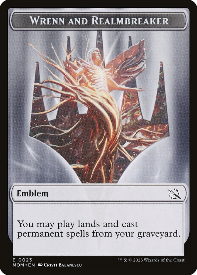emblem cards mtg Magic The Gathering - Universes Beyond - Assassin's Creed - Tokens target opponent loses 1 life and you gain 1 life. Rules Text: Emblem, 95 cards