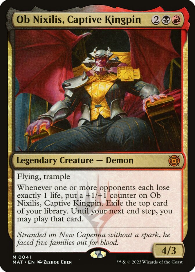 kingpin mtg card Rilsa Rael, Kingpin (550) – Axion Now main image 0
