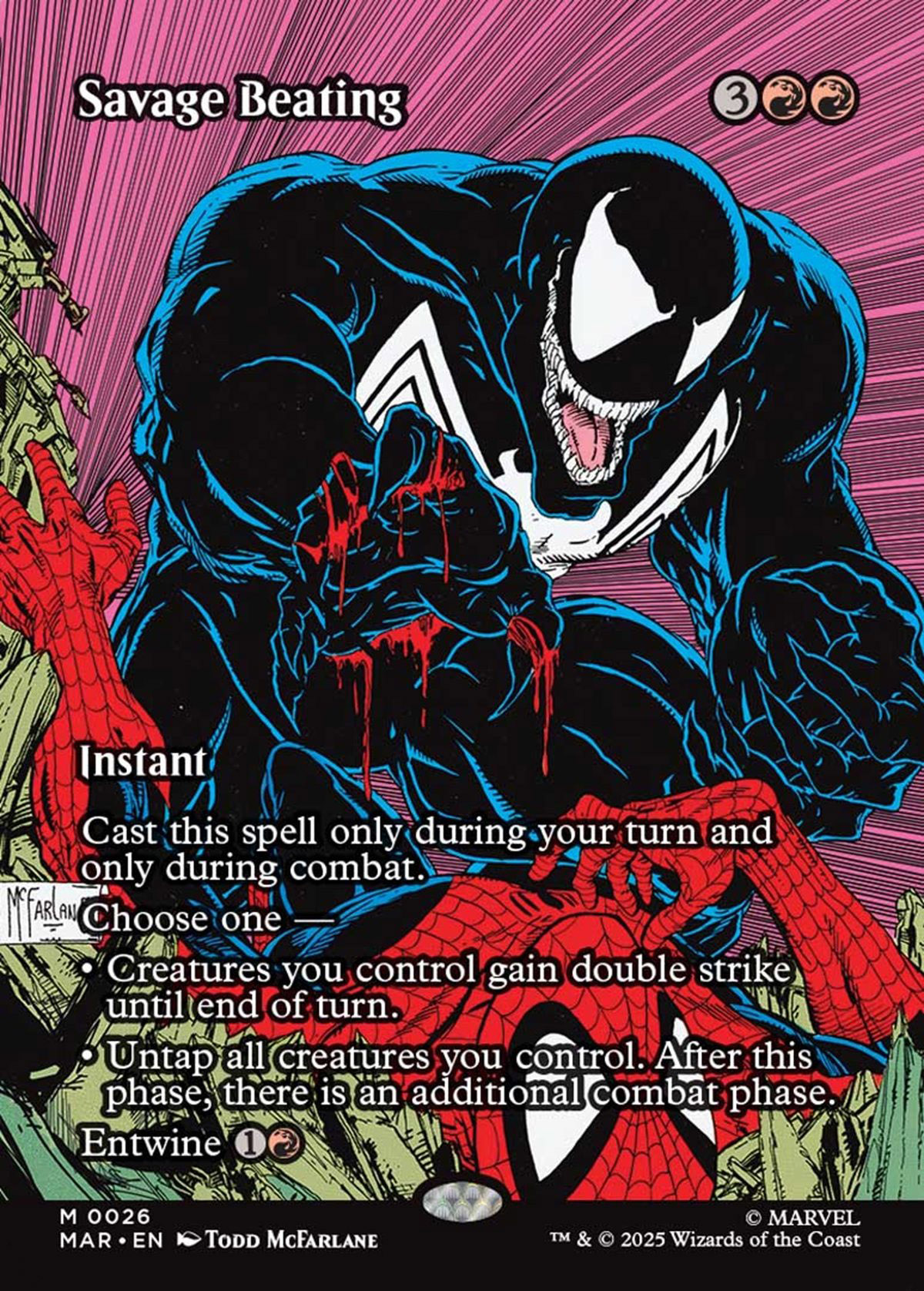 キング・イン・ブラック、ヴェノム拡張foil 英語 キング・イン・ブラック、ヴェノム拡張foil 英語