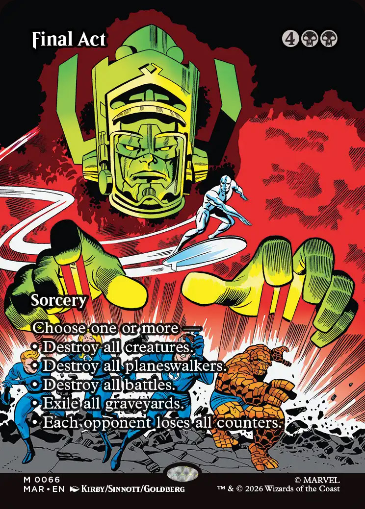 Marvel Eternal-Legal Foil: Steely Resolve