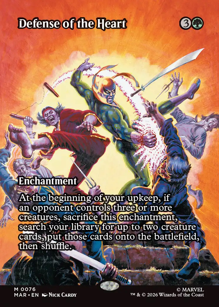 Marvel Eternal-Legal Foil: Defense of the Heart