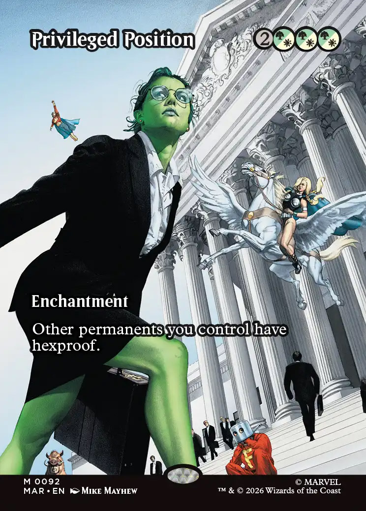 Marvel Eternal-Legal Foil: Steely Resolve