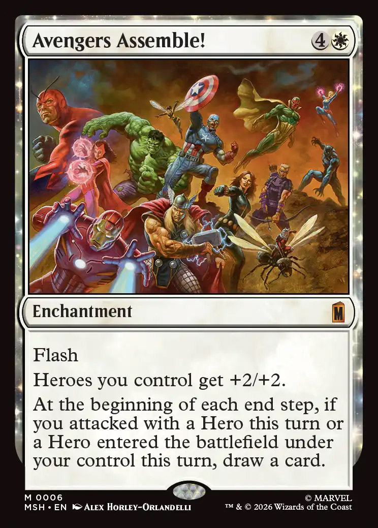 new marvel mtg cards x MAGIC: THE GATHERING's Collab Kicks Off with 5 Secret Lair Drops-Storm, Cap, Wolverine and More Lead the Way and smash your way to victory in Magic Avengers Assemble! | Marvel Super