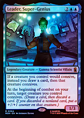 best connive cards mtg budget way to fill your grave now? + Dredge : r/BudgetBrews Leader, Super-Genius | Marvel Super