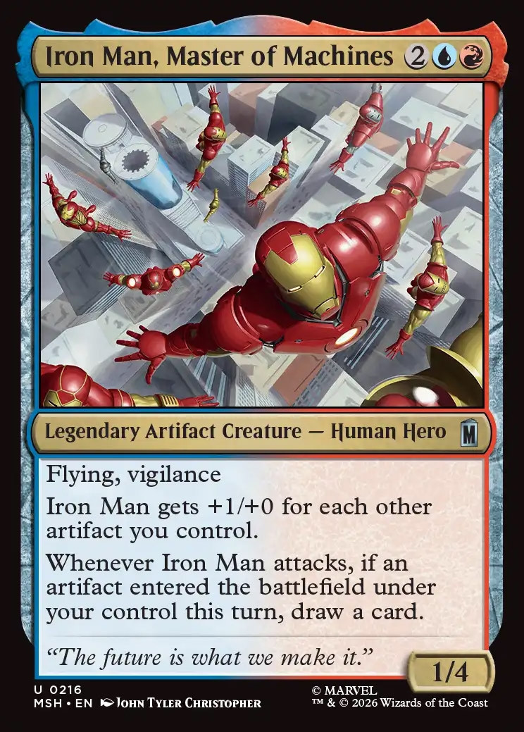 Iron Man, Master of Machines | Marvel Super Heroes Foil | Card Kingdom