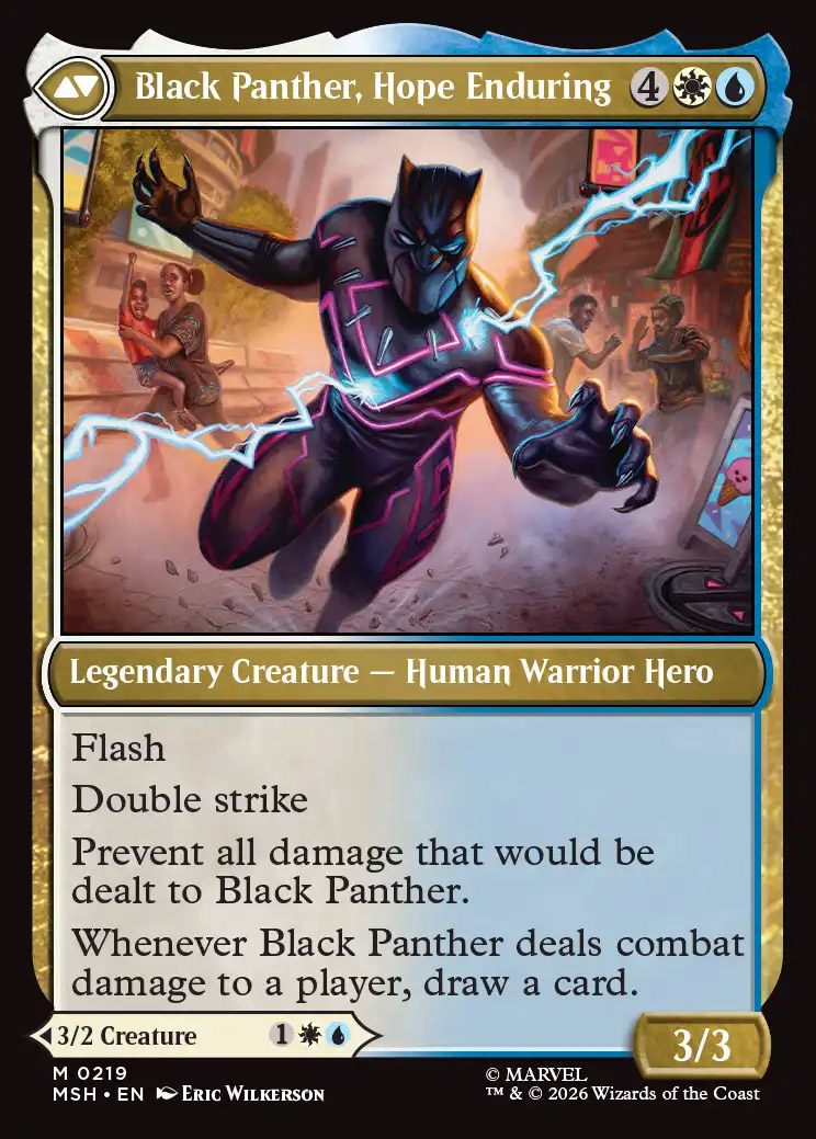 King T'Challa | Marvel Super Heroes Foil | Card Kingdom