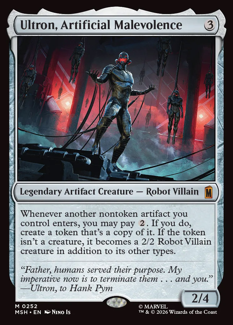 marvel mtg card list Secret Lair