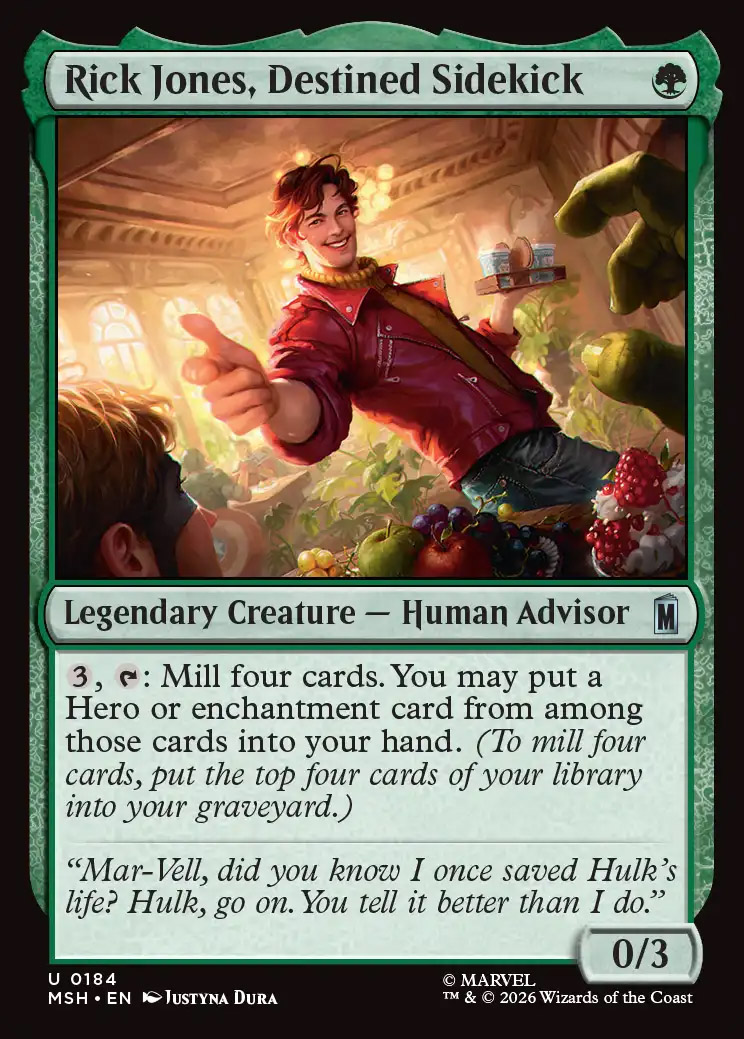 rick mtg card Rick, Steadfast Leader - Secret Lair Drop Series