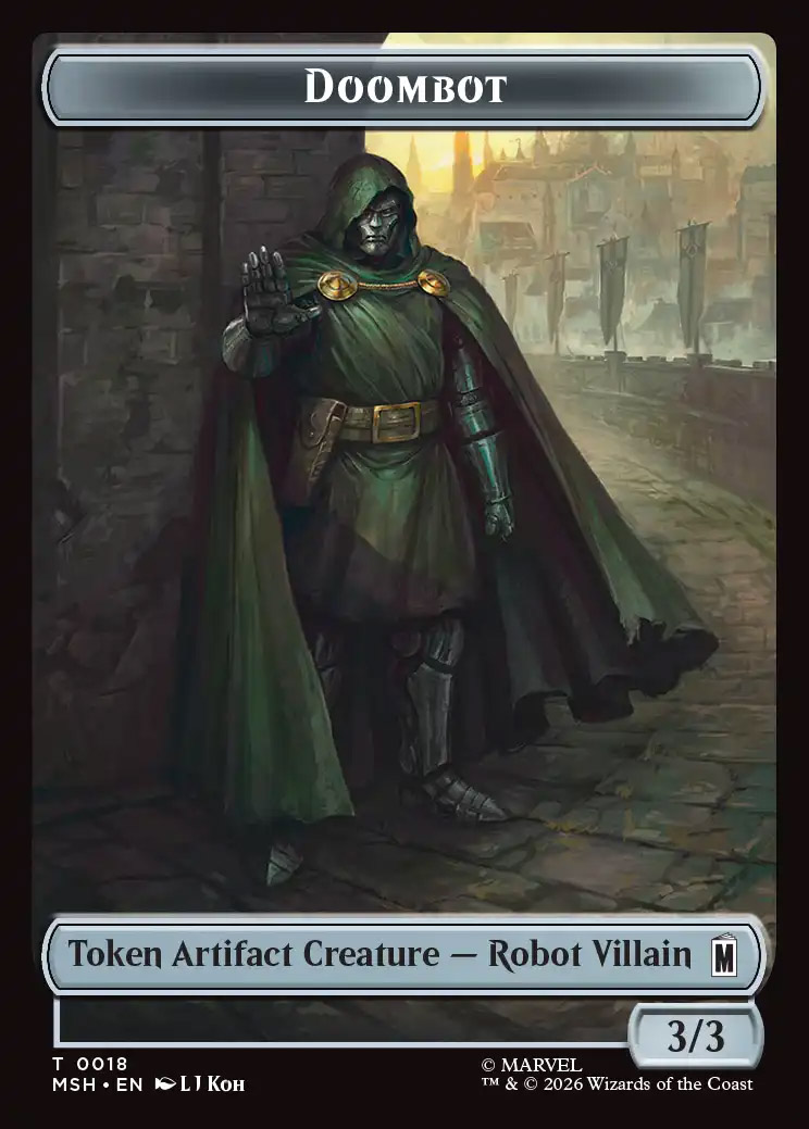 Doctor Doom | Marvel Super Heroes Variants Foil | Card Kingdom
