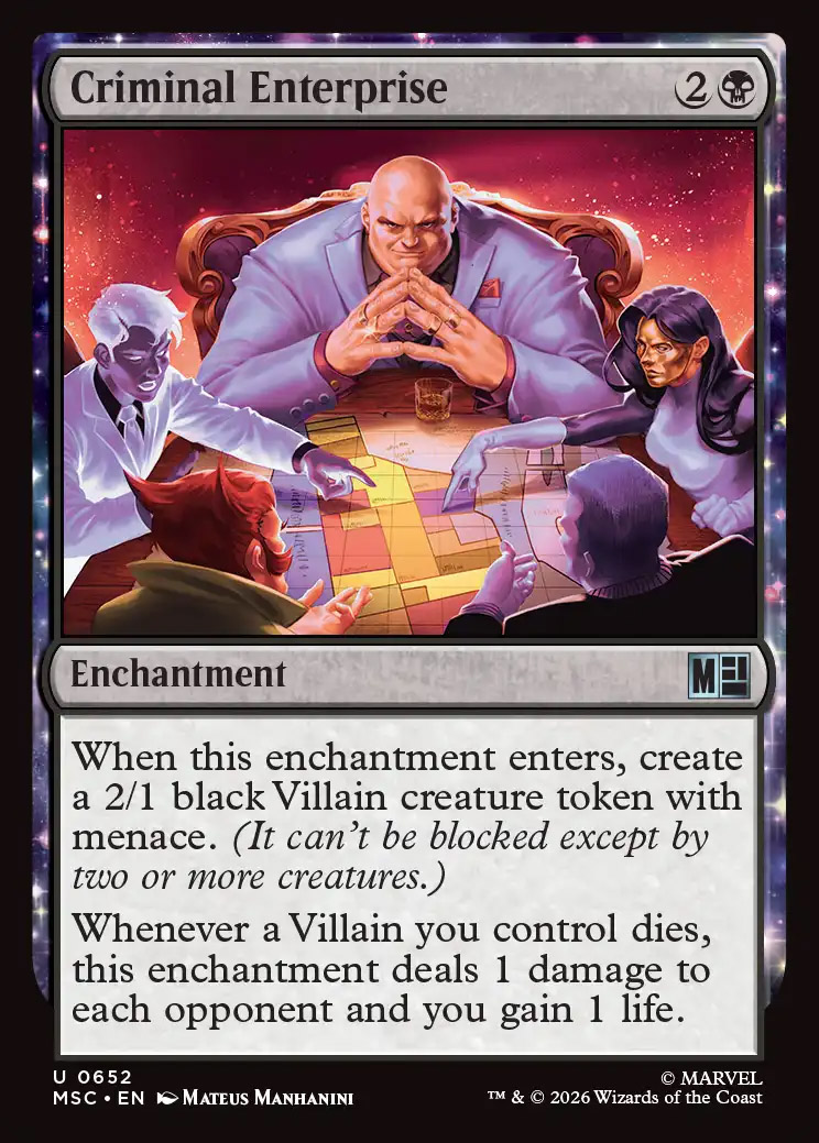 kingpin mtg card Ob Nixilis, Captive Death by a Thousand Pings Magic Comman If you do Xanathar, Guild Kingpin [Secret Lair