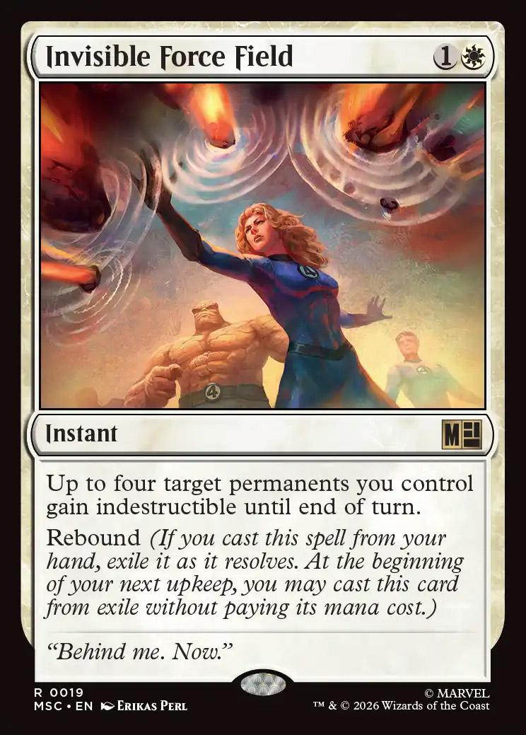 invincible mtg cards Indestructible Inspiration Your life total becomes that number. Tony Stark // The Invincible