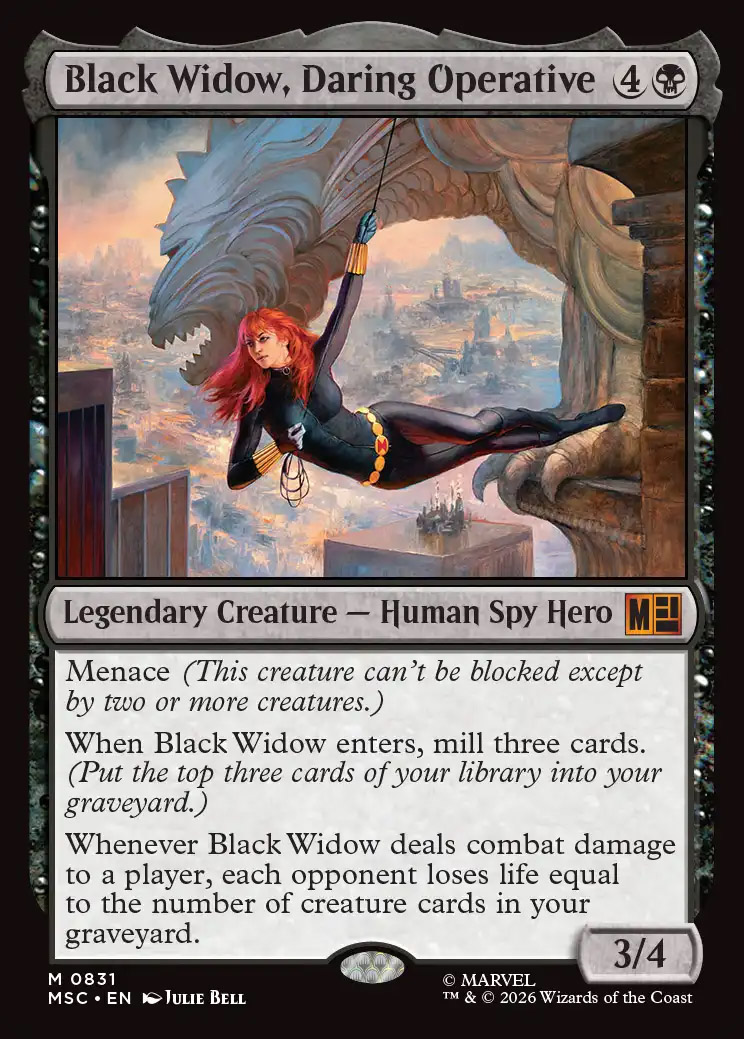 Black Widow, Deadly Hunter | Marvel Super Heroes Eternal-Legal