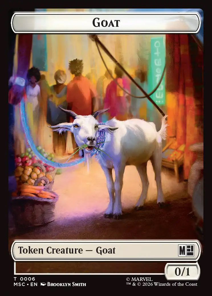 goat mtg cards Token (0/1) by Francisco de Goya y Lucientes Mountainwalk (This creature cant be blocked as long as defending player controls a Mountain.) Top Ten Magic Goats