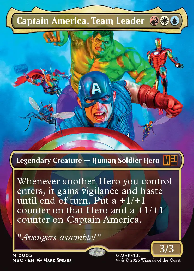 Captain America, Skybound | Marvel Super Heroes Eternal-Legal Foil