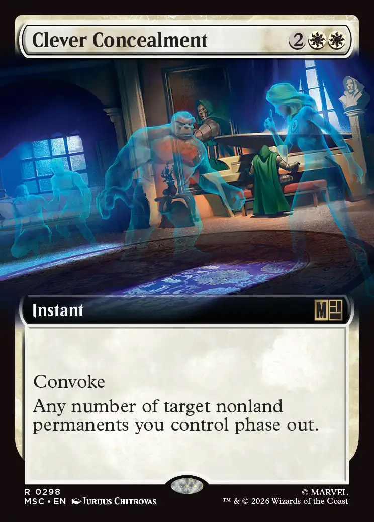 mtg clever concealment final fantasy (FIC-236) - Commander: The Gathering (MTG) card images and symbols Wizards of the Coast Final Fantasy Spoilers! Commander White