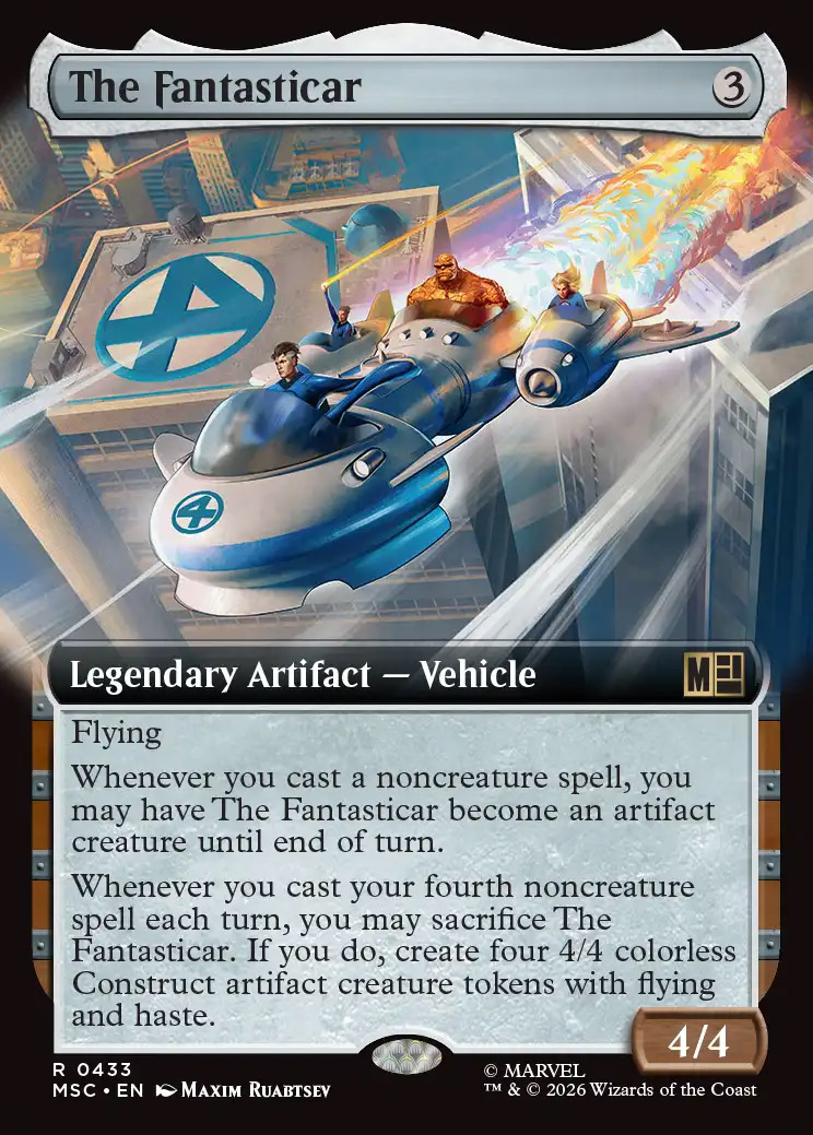 The Fantasticar | Marvel Super Heroes Eternal-Legal Foil | Card