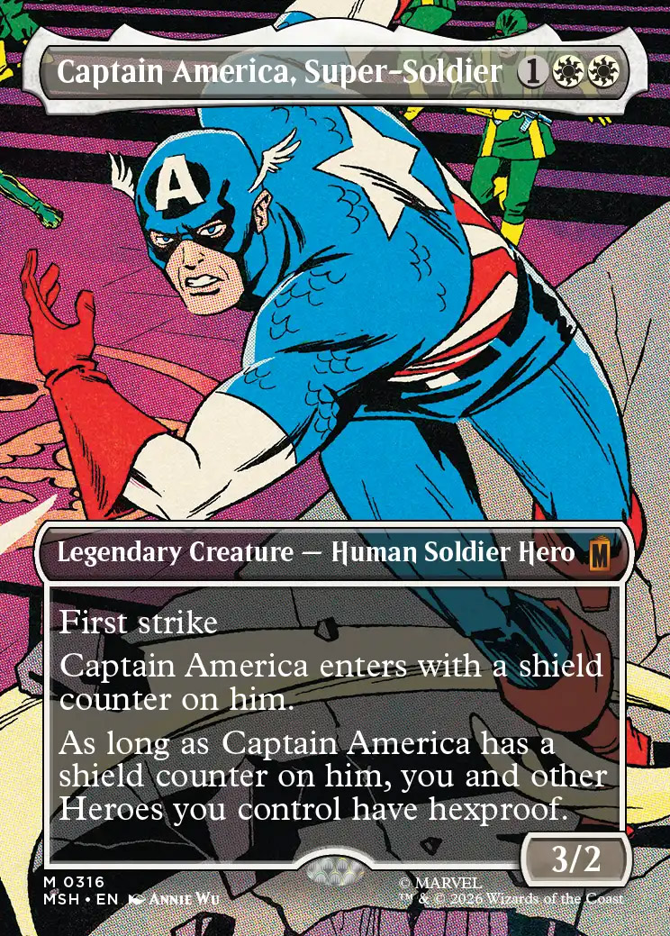 Marvel Super Heroes Variants: Captain America, Super-Soldier (0316
