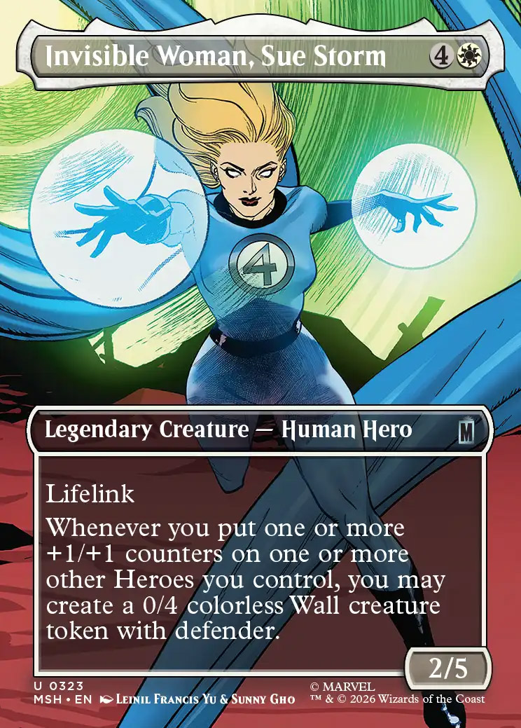 The Scarlet Witch | Marvel Super Heroes Variants Foil | Card Kingdom
