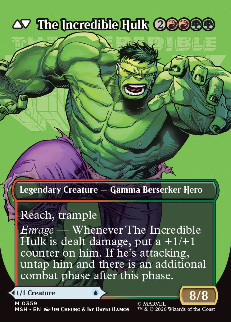 Bruce Banner | Marvel Super Heroes Variants Foil | Card Kingdom