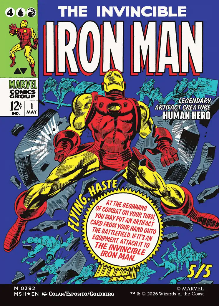 Tony Stark | Marvel Super Heroes Variants Foil | Card Kingdom