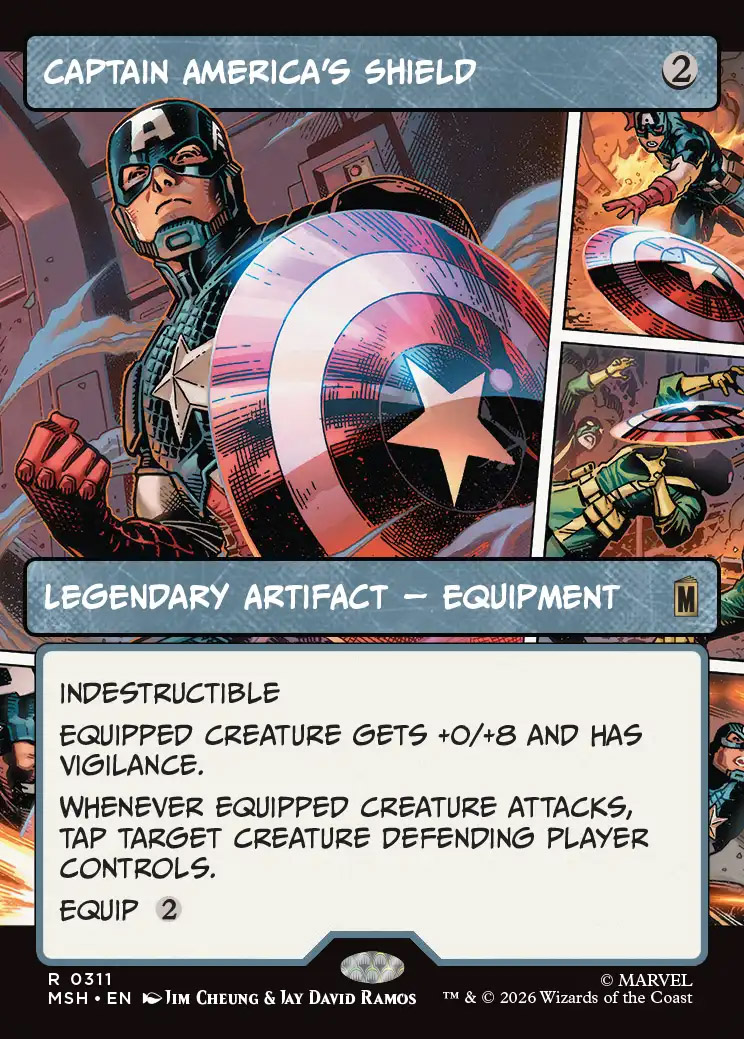 monoキャプテンアメリカ Marvel Super Heroes Variants: Captain America's Shield (0311