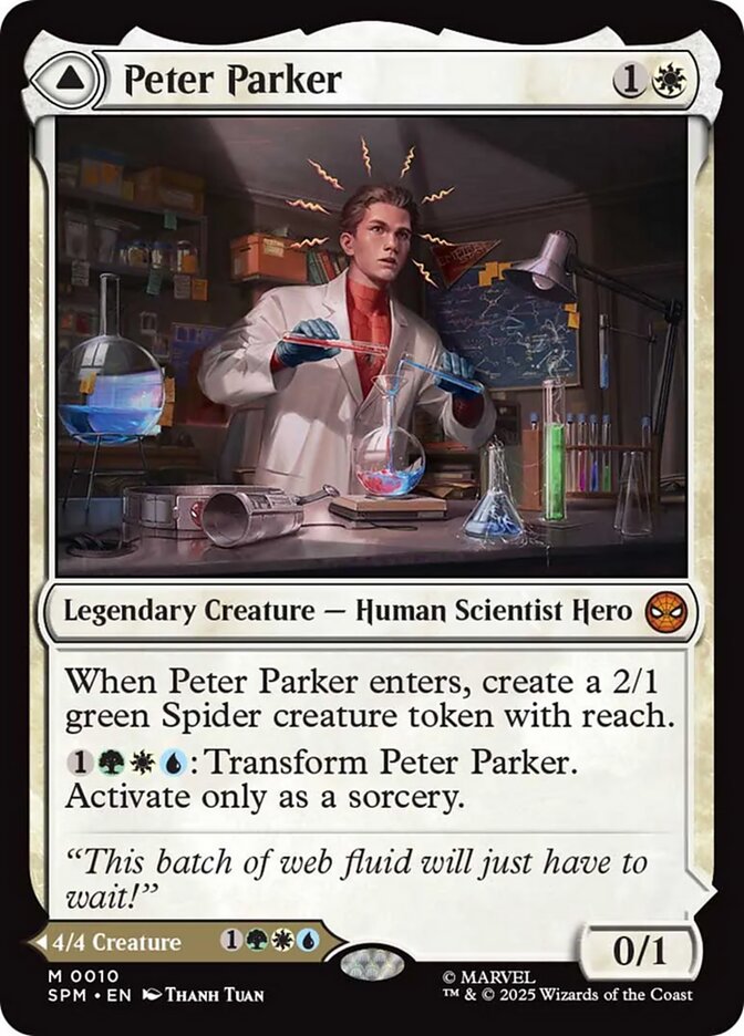 MTGピーター・パーカー/Peter Parker SPM0232 FOIL MTG スパイダーマン ピーター・パーカー/Peter Parker foil